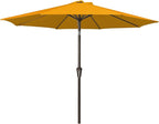 JEAREY 9FT Outdoor Patio Umbrella Market Umbrella by JEAREYOutdoorsCollection
