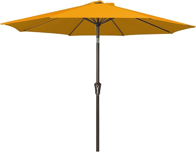 JEAREY 9FT Outdoor Patio Umbrella Market Umbrella by JEAREYOutdoorsCollection