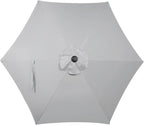 Blissun 7.5 ft Patio Umbrella, Yard Umbrella, Outdoor Market Umbrella - Image 4