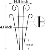 4 Pack 43'' Indoor Plant Trellis - Image 2