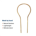 3Pack Bamboo Trellis 16 Inch Round Shaped Small Plant Trellis - Image 2