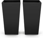VEVOR 30 inch Tall Planters for Outdoor Plants Set of 2, Modern Large Planters by VEVOR
