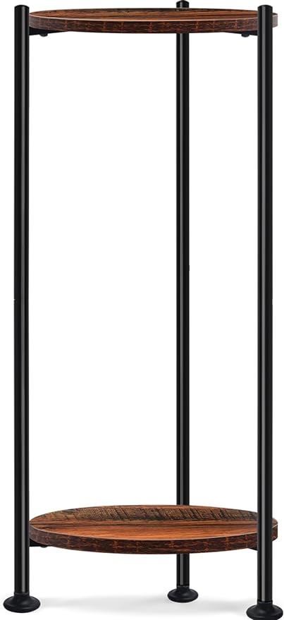 Plant Stand Indoor Outdoor, Heavy Duty Indoor Plant Shelf, 2 Tier Flower Stand by Lilybud--lily