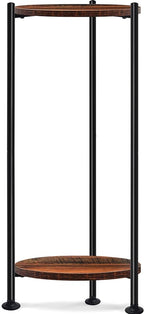 Plant Stand Indoor Outdoor, Heavy Duty Indoor Plant Shelf, 2 Tier Flower Stand by Lilybud--lily
