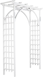 VINGLI 85in Wooden Arbor, Wedding Arch by VINGLI