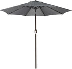 Blissun 9' Outdoor Patio Umbrella, Outdoor Table Umbrella, Yard Umbrella by Blissun