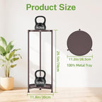 iDavosic.ly 2 Tier Corner Plant Stand Indoor, Tall Vertical Metal Flower Heavy - Image 6