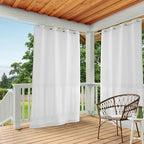 TOWN & COUNTRY BASICS Cabana Solid Heavyweight Indoor Outdoor Curtains by TOWN+%26+COUNTRY+BASICS