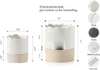 Nihow Self Watering Plant Pot for Indoor Plants: 4.5+6 Inch Ceramic Planter - Image 2