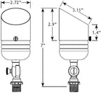 VOLT Fat Boy 12V Brass Outdoor Spotlight - Image 7