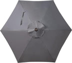 Blissun 7.5 ft Patio Umbrella, Yard Umbrella, Outdoor Market Umbrella - Image 4
