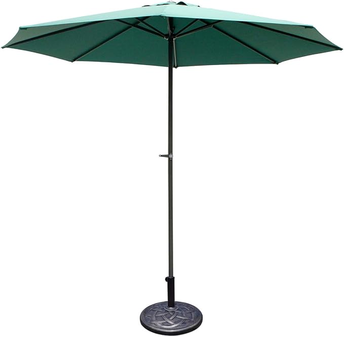 Giantex 43lbs Patio Market Umbrella Base, Heavy Duty Outdoor Stand, Cast Iron - Image 5