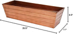 Achla Designs C-21C Plated Flower Box, Window Flowerbox Planter - Image 8