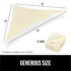 GORILLA GRIP Heavy Duty Sun Shade, UV Protection Fade Tear and Rust Resistant - Image 9