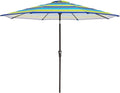 MEWAY 9ft Patio Umbrella Outdoor Table Umbrellas by MEWAY