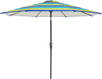 MEWAY 9ft Patio Umbrella Outdoor Table Umbrellas by MEWAY