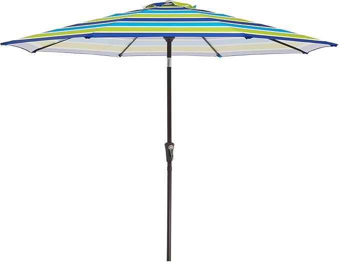 MEWAY 9ft Patio Umbrella Outdoor Table Umbrellas by MEWAY