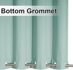 NICETOWN 2 Panels Weighted Outdoor Curtains 95 inch Long, Stainless Grommet Top - Image 4