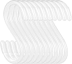 20 Pack Vinyl Coated S Hooks for Hanging, Heavy Duty S Hook for Hanging Plants by DINGEEUtilityHook