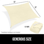 GORILLA GRIP Heavy Duty Sun Shade, UV Protection Fade Tear and Rust Resistant - Image 9