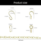 236 Inch Gold Hanging Baskets Chains - Image 4