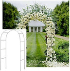 Adorox Metal Garden Arch Trellis - Image 3