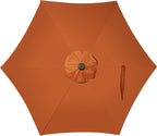 Blissun 7.5 ft Patio Umbrella, Yard Umbrella, Outdoor Market Umbrella - Image 5