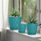 4/4.5/5/5.5/6/6.5/7 Inch Plant Pots, 7 Pack Flower Pots - Image 7