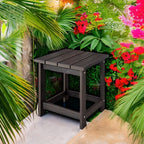 LZRS Adirondack Square Outdoor Side Table - Image 5