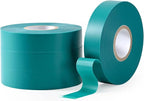 4 Rolls Stretch Tie Tape, 1” Wide 200FT Reusable Garden Plant Ties Green Tapes by TELENT+OUTDOORS