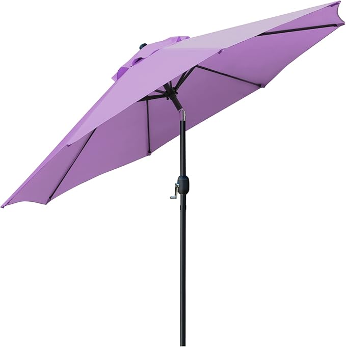 Sunnyglade 9' Patio Umbrella Outdoor Table Umbrella - Image 3