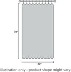 NICETOWN Blackout Silver Grey Living Room Curtain - Image 7