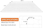 Tcamp Trellis Netting for Climbing Plants, Cucumber Trellis for Garden - Image 3