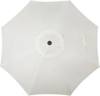 Blissun 9' Outdoor Patio Umbrella, Outdoor Table Umbrella, Yard Umbrella - Image 3