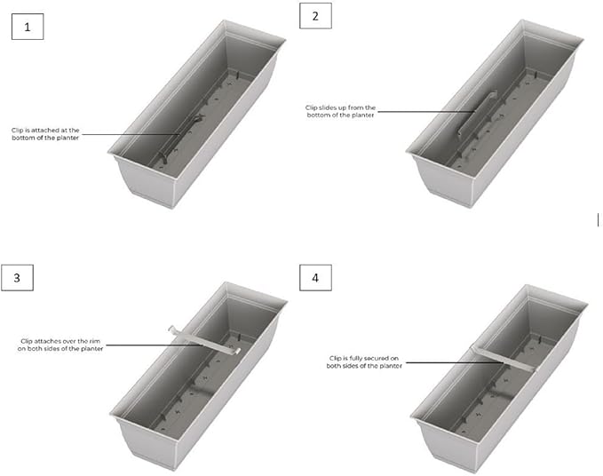 The HC Companies 24 Inch Eclipse Window Planter Box - Image 6