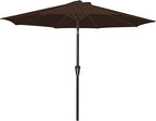 MEWAY 9ft Patio Umbrella Outdoor Table Umbrellas by MEWAY
