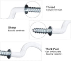 24 Pack Ceiling Hooks for Hanging Plants - Image 3