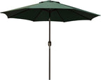 Blissun 9' Outdoor Patio Umbrella, Outdoor Table Umbrella, Yard Umbrella by Blissun