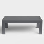 Outdoor Rectangle Patio Aluminum Coffee Tables by Aeeiua