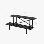 Zhongma 2 Tier Sturdy Metal Plant Stand Heavy Duty Plant Holder - Image 4