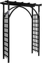 VINGLI 85in Wooden Arbor, Wedding Arch by VINGLI