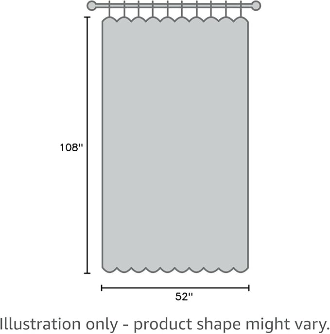 NICETOWN Outdoor Curtain Panel for Patio Waterproof, Rustproof Silver Grommet - Image 9