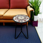 LIFFY Outdoor Side Table, Indoor Round Home Decor End Table & Accent Table - Image 5