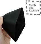 OJYUDD 24 Pack 3 Inch Black Nursery Pot Flower Pots Square Plastic Plant Pot - Image 4