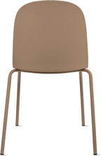 2xhome Parent Modern Stackable Armless Dining Chair | Plastic Shell Seat - Image 6
