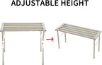SBDSBD OUTEROOM Metal Plant Stand, Rust-proof Aluminum Flower Pot Stand - Image 5