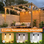 Brightever 3 Color in 1 LED Outdoor String Lights - Image 5