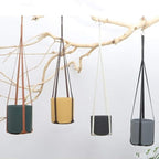 Plant Hangers PU Leather 2Pcs, Hanging Planters - Image 4
