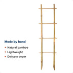 3Pack Bamboo Trellis 16 Inch Ladder Shaped Small Plant Trellis - Image 2