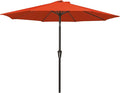 MEWAY 9ft Patio Umbrella Outdoor Table Umbrellas by MEWAY